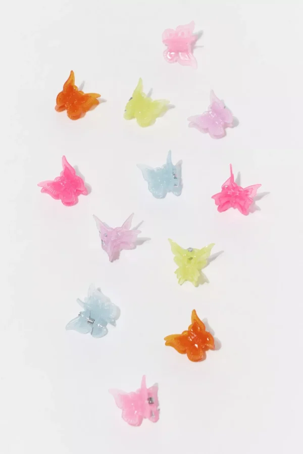 Acessórios 12 Pack Butterfly Clips (1-7 anos)