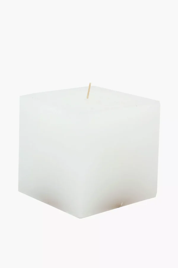 Square Pillar Candle, 10x10cm