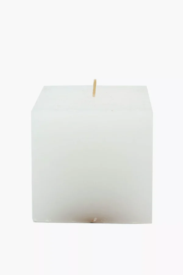 Square Pillar Candle, 10x10cm - Image 3