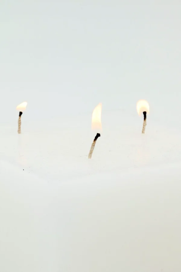 Square Pillar Candle, 14x15cm - Image 2