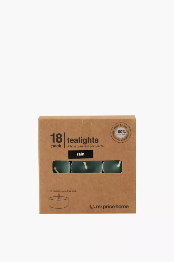 18 Pack Eucalyptus Tealight Candles - Image 3