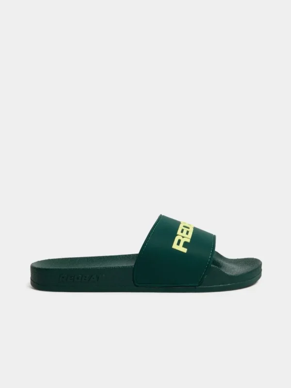 Chinelos Redbat Men's Green/Lime Slides - Image 4