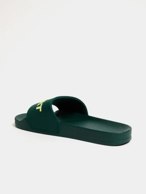 Chinelos Redbat Men's Green/Lime Slides - Image 3