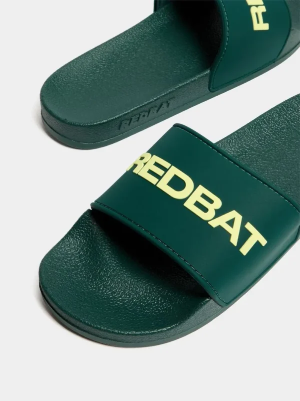 Chinelos Redbat Men's Green/Lime Slides - Image 2