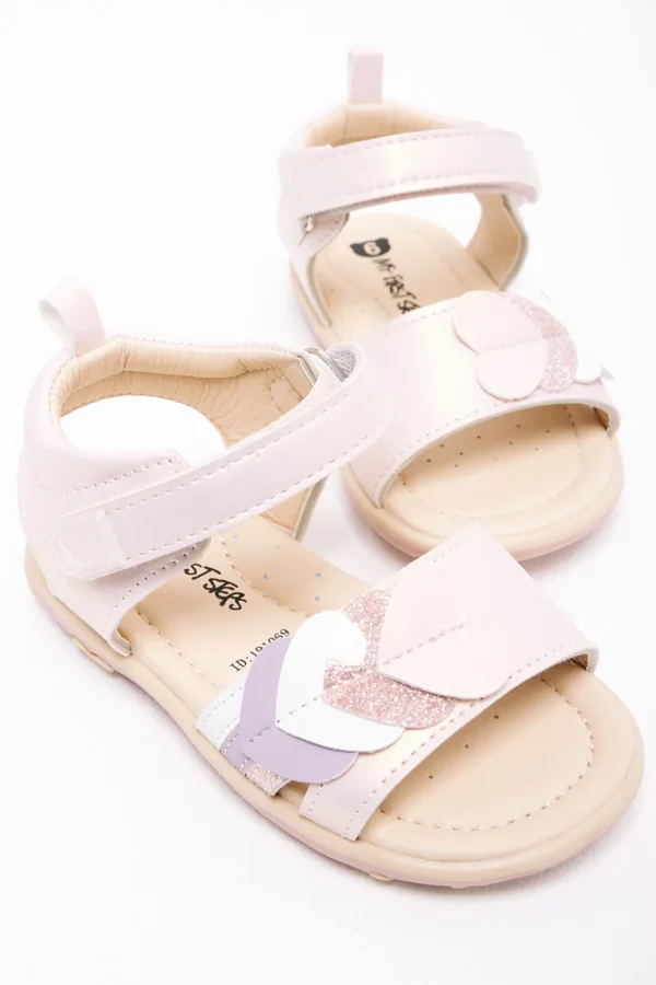 Sandalias Infantis "Heart sandal pink" - Image 4