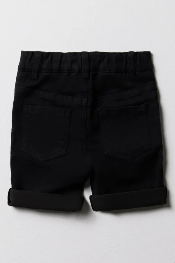 Calçoes "Denim Shorts Black" - Image 3