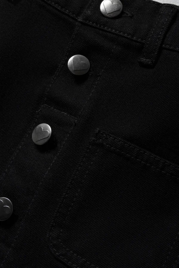 Calçoes "Button Down Skirt Black" - Image 2