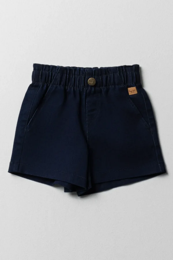 Calçoes "Pull in Denim Shorts Navy"