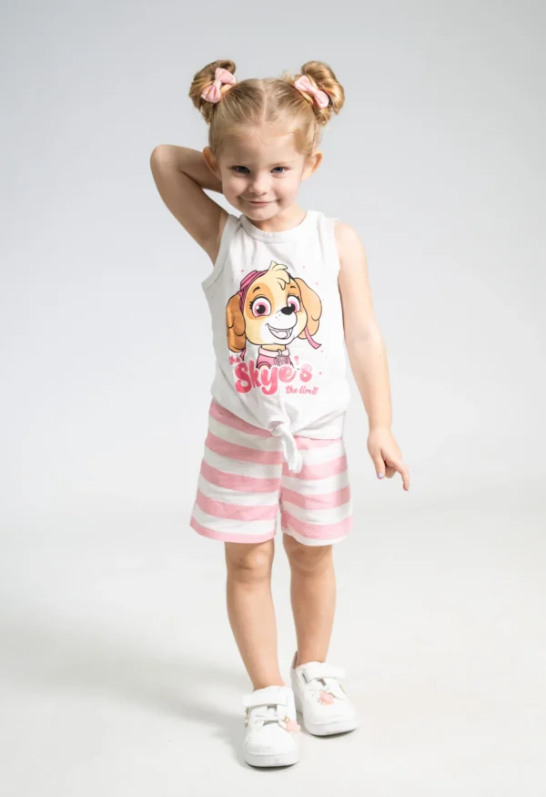 Conjunto Sleeveless Top And Shorts Set