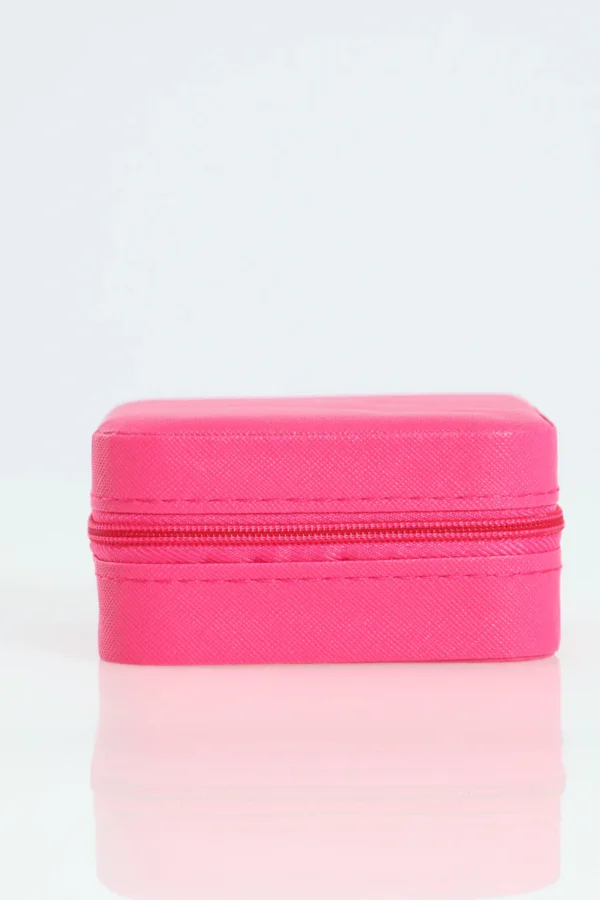 Porta-Joias "Soft Square Jewellery Box - Pink" - Image 3