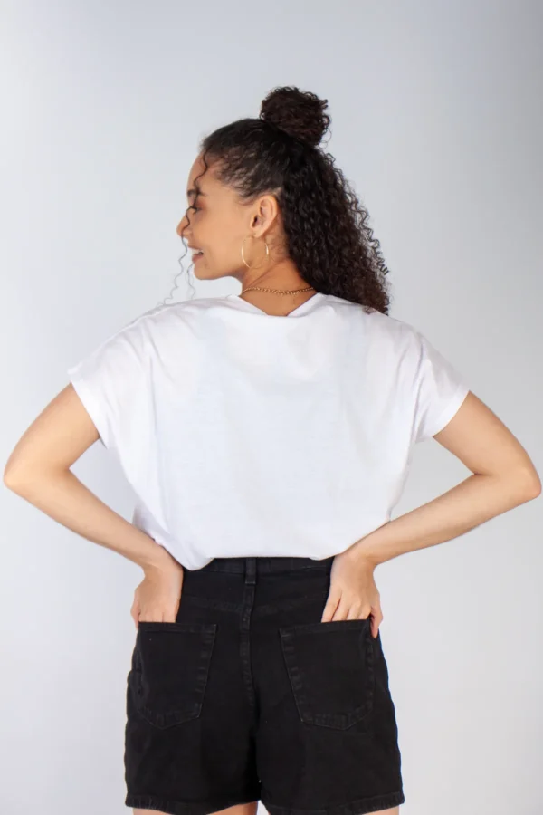 Blusa "Bubble Hem Top" - Image 4