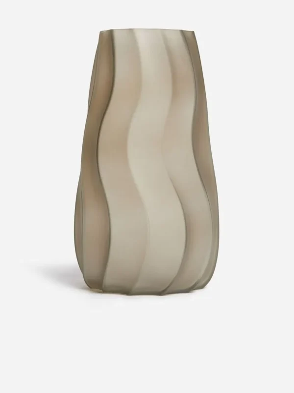 Vaso Decorativo "Jet Home Grey Frosted Vase"