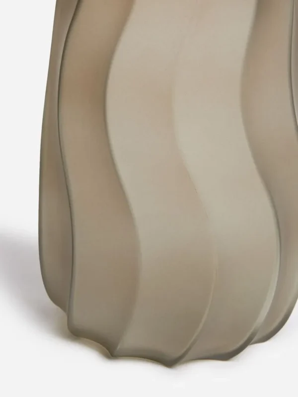 Vaso Decorativo "Jet Home Grey Frosted Vase" - Image 2