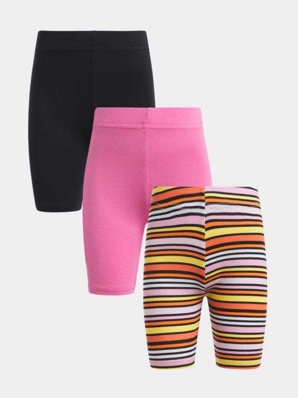 Calções “Jet Younger Girls Multicolour 3 Pack Cycle Shorts”