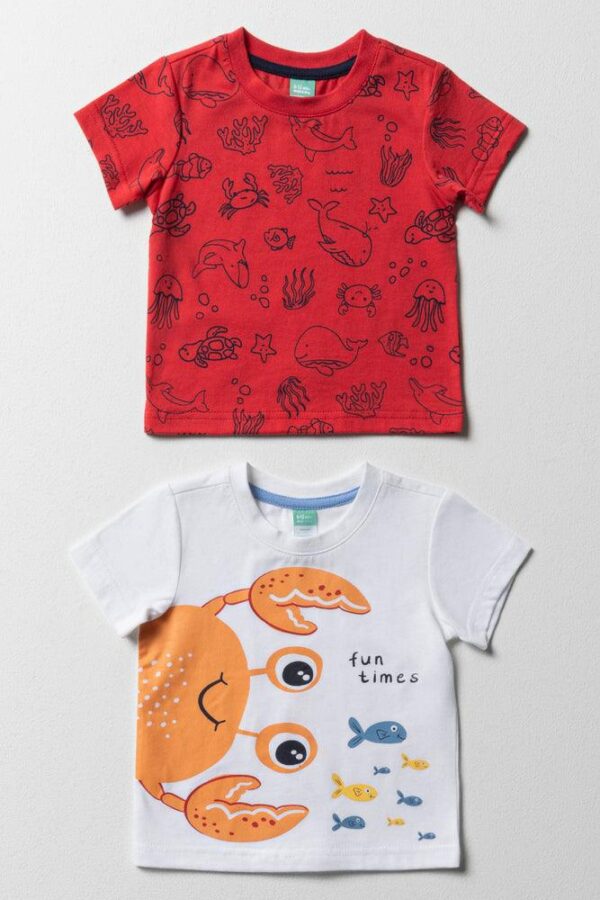 Conjunto de camisetas infantil