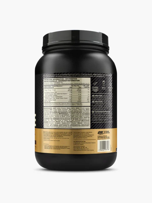 Gold Standard 100% Isolate - Image 2