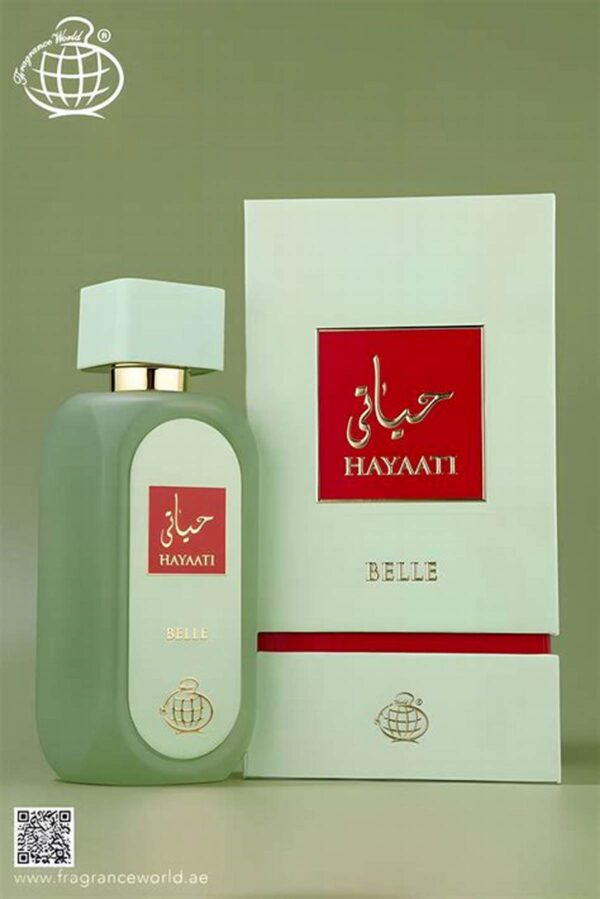 Perfume Arabe Fragrance World Hayaati Belle 100ml