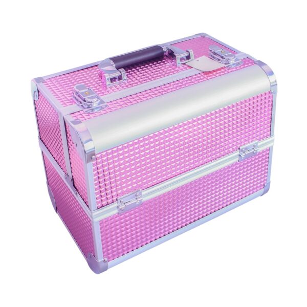 BlingGirl Maleta  de Maquiagem Rosa