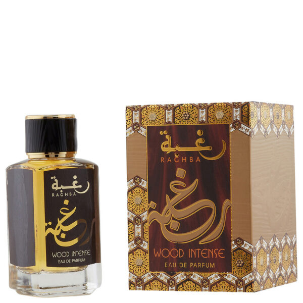 Perfume Arabe Raghba Wood Intense By Lattafa Perfumes - 100ml