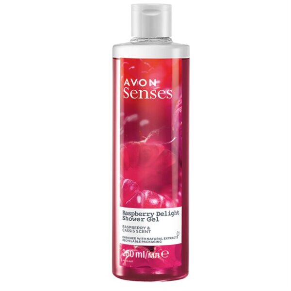 Gel De Banho Senses Raspberry Delight 250ml