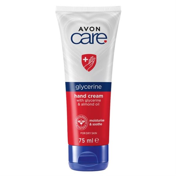 Creme De Mãos Avon Care Glycerine 75ml