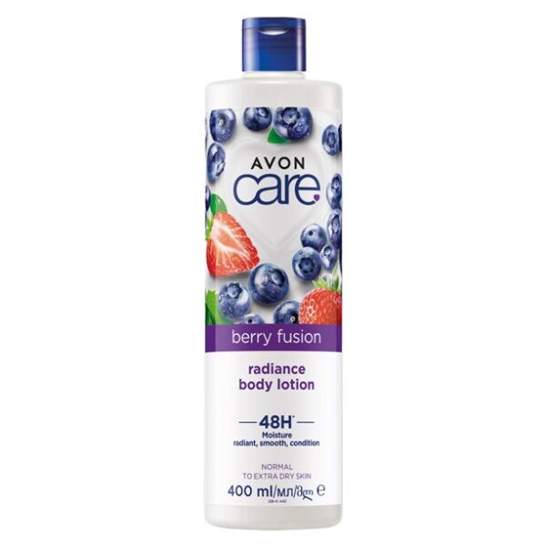 Loção Corporal Avon Care Radiance Berry Fusion 400ml