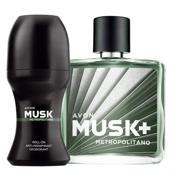 Perfume & Roll-On Musk+ Metropolitano