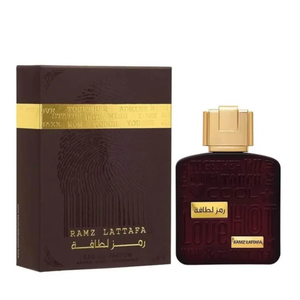 Perfume Arabe Lattafa Ramz Gold  For Men and Women 100ml