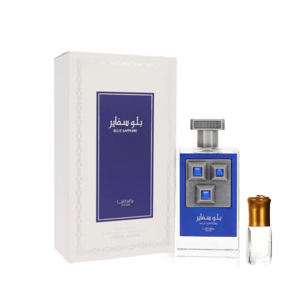 Perfume Arabe Lattafa - Blue Sapphire for Men 100ml + Perfume Oil