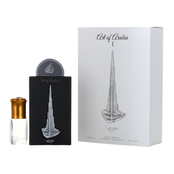 Perfume Arabe Art of Arabia 1 by Lattafa   100ml + Perfume Oil