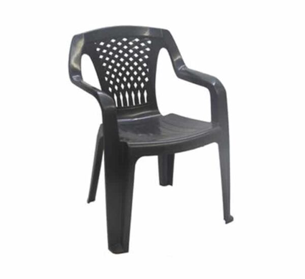 Cadeira de relva, preto