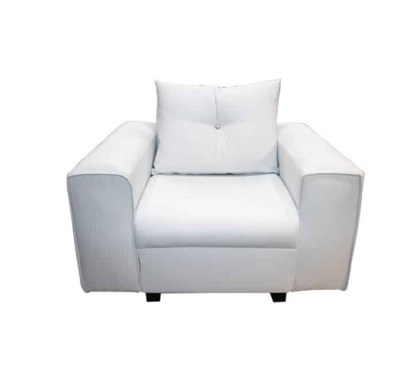 Sofá de casamento 1 lugar Nepal Branco