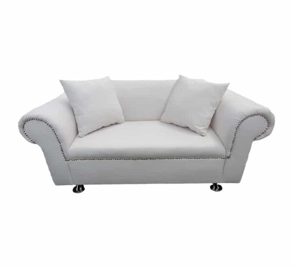 2 lugares sofá de casamento nepal branco