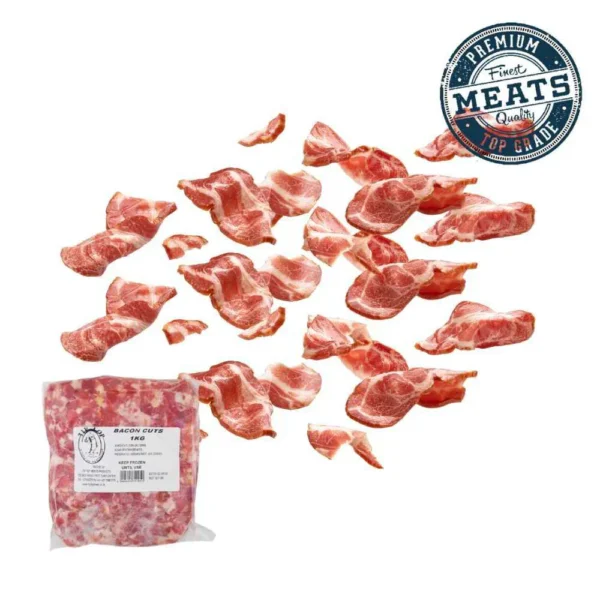 Pedaços de Bacon - 1kg