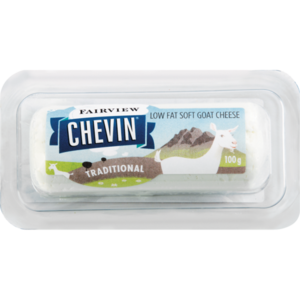 Fairview Chevin Traditional Low Fat Soft Queijo de Cabra Pack 100g