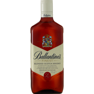 Garrafa de Whisky Escocês Finest Blended da Ballantine's 750ml