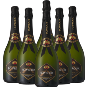 Garrafa de Vinho Branco Espumante J.C. Le Roux Sauvignon Blanc 6 x 750ml