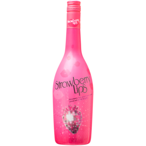 Creme de Morango para Lábios Garrafa de Licor 750ml