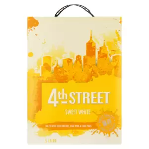 Caixa de Vinho Branco Doce 4th STREET 5L