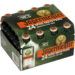 Jägermeister Shots-To-Go 24 x 20ml