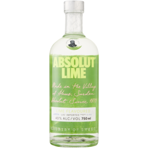 Garrafa de Vodka Absolut Lime 750ml