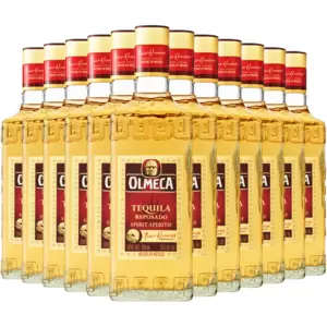 Garrafas de Tequila Olmeca Reposado 12 x 750ml