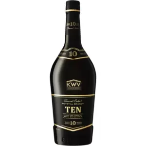 KWV 10 Anos de Idade Barrel Select Potstill Brandy Garrafa 750ml