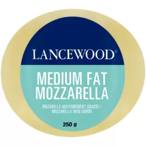 Queijo Mozzarella Médio Gordo LANCEWOOD 250g