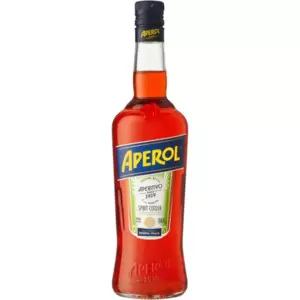 Garrafa de Refrigerador de Aguardente Aperol 750ml
