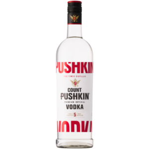 Garrafa de Vodka Premium Count Pushkin 750ml