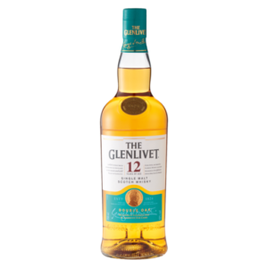 Garrafa de Whisky Escocês de Malte Único Glenlivet 12 Anos 750ml
