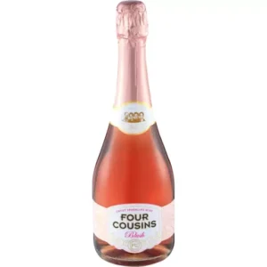 Garrafa de Vinho Espumante Doce Four Cousins Blush 750ml