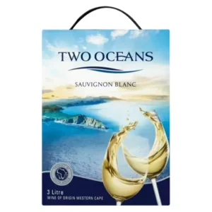 Caixa de Vinho Branco Sauvignon Blanc Two Oceans 3L