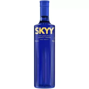Garrafa de vodka de abacaxi SKYY Infusions 750ml